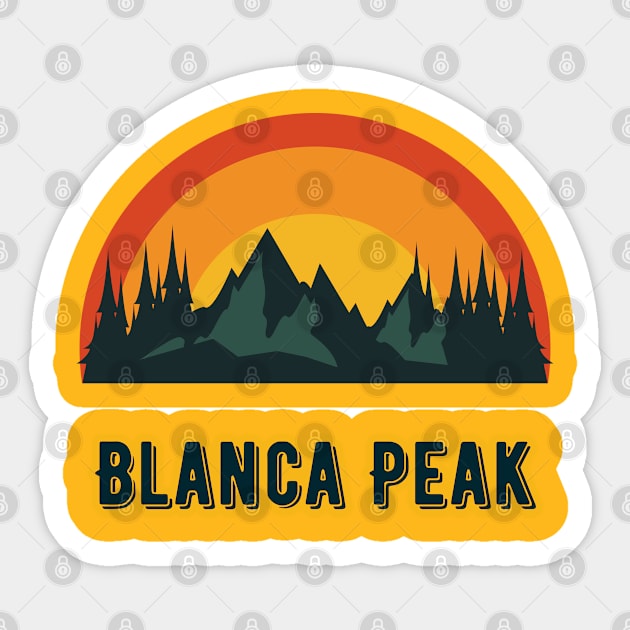 Blanca Peak Sticker by Canada Cities